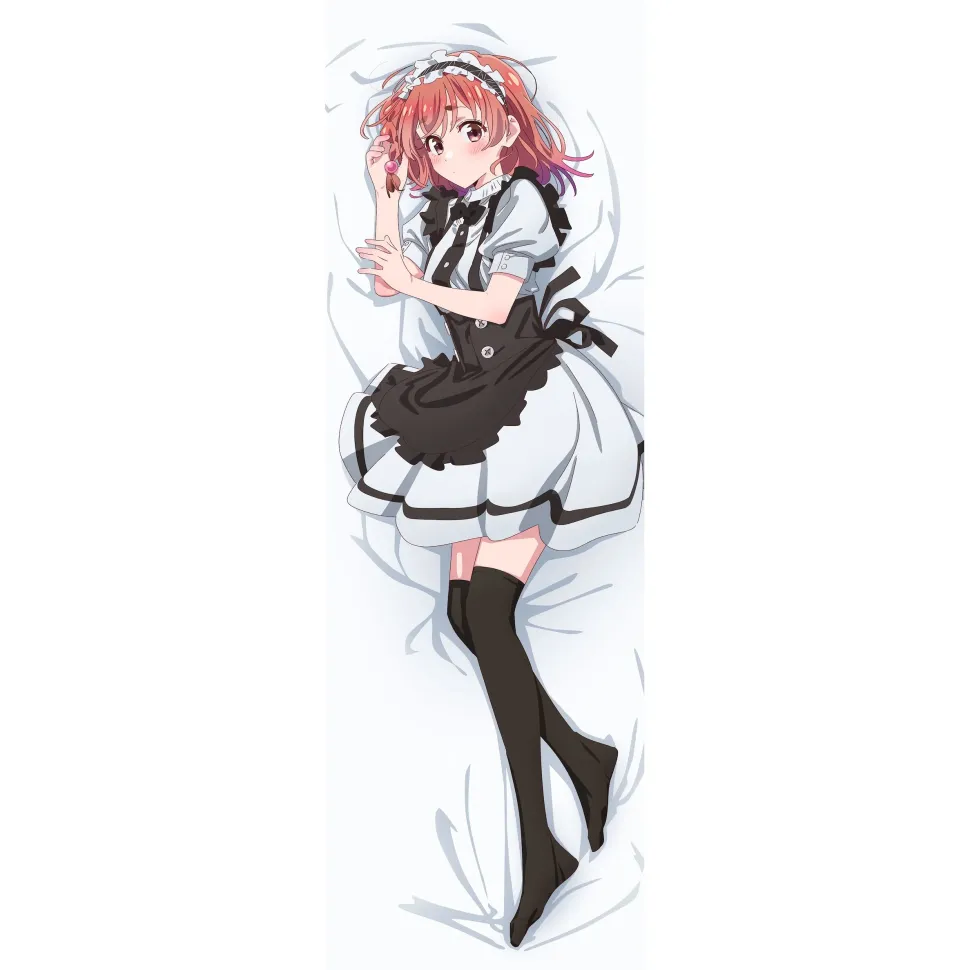 Rent-A-Girlfriend Season 3 Dakimakura Pillow Cover Sumi Sakurasawa: Kimono & Maid Ver.