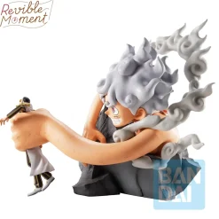 Revible Moment Ichibansho Figure One Piece Monkey D. Luffy Gear 5 vs Borsalino (Burst of Energy)