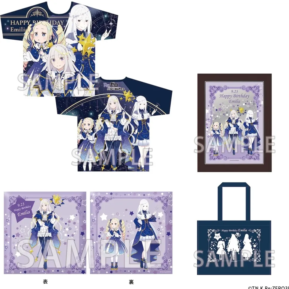 Re:Zero -Starting Life in Another World- Birthday Set Re:Zero -Starting Emilia's Birthday Life 2024 Ver.