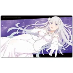 Re:Zero -Starting Life in Another World- Character Rubber Mat Emilia: Wedding Dress Ver.