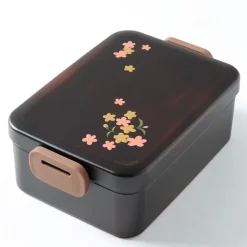 Sakura Komachi Maki-e Printed Bento Box