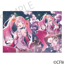 Sakura Miku x Hirohako 2024 Clear File Folder Hakodate