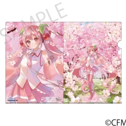 Sakura Miku x Hirohako 2024 Clear File Folder Hakodate