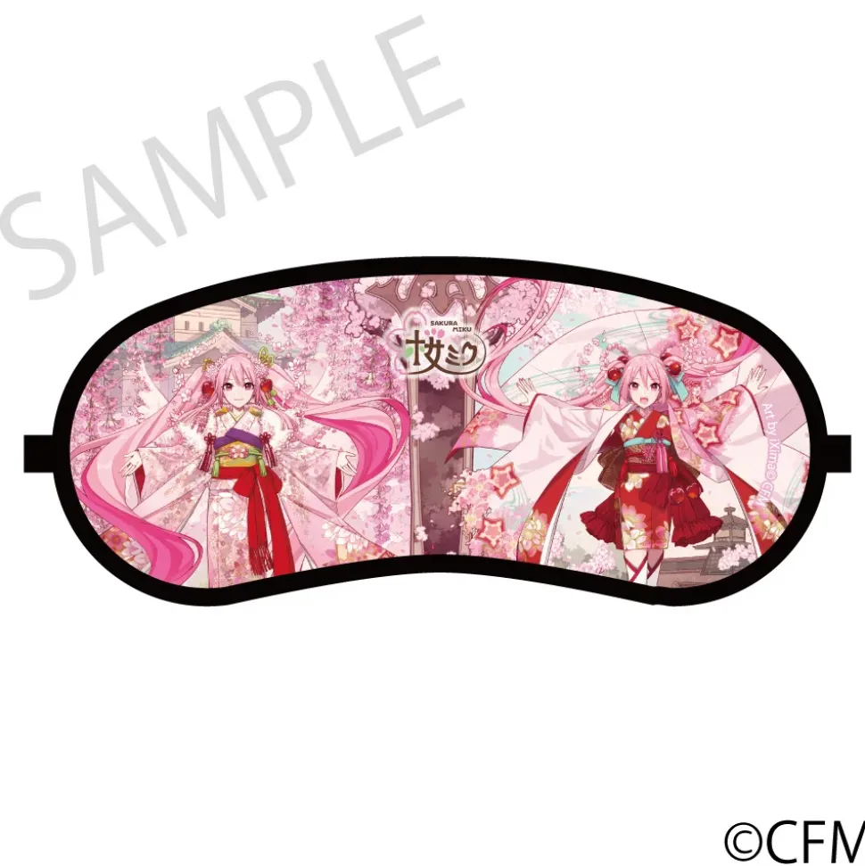 Sakura Miku x Hirohako 2024 Eye Mask Hirohako Art by iXima