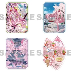 Sakura Miku x Hirohako Hakodate Sticker Set for Smartphones