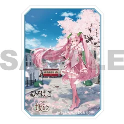 Sakura Miku x Hirohako Hakodate Sticker Set for Smartphones