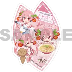 Sakura Miku x Hirohako Hakodate Sticker Set for Smartphones
