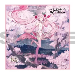 Sakura Miku x Hirohako Hirosaki Hand Towel