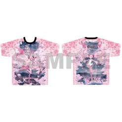 Sakura Miku x Hirohako Hirohako Full Graphic T-Shirt - Art by iXima