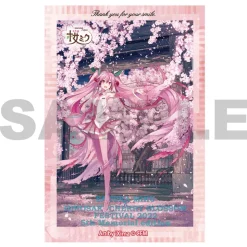 Sakura Miku x Hirosaki Sakura Festival 5th Memorial 4-Piece Sticker Set for Smartphones – Hakodate 2019-2022 Ver.