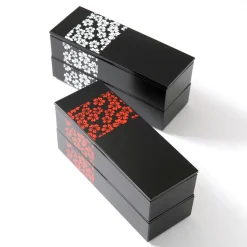 Sakurako Slim Square 2-Tier Bento Box