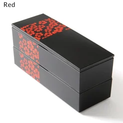 Sakurako Slim Square 2-Tier Bento Box