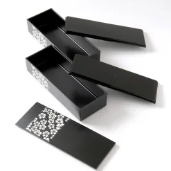 Sakurako Slim Square 2-Tier Bento Box