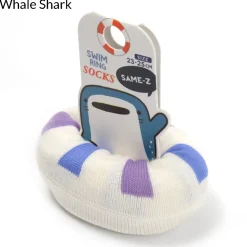 Same-Z Swim Ring Shark Socks