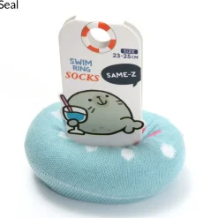 Same-Z Swim Ring Shark Socks