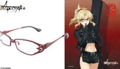 [Set of Both w/ Bonus] Fate/Apocrypha Ruler (Jeanne d'Arc) Model Glasses (Clear Lenses) & Saber of 