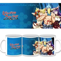 Shangri-La Frontier Mug Sunraku & Arthur Pencilgon & Oikatzo