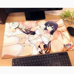 Shinobi Master Senran Kagura: New Link Rubber Mat Ikaruga (Nyuuseki Festival)+