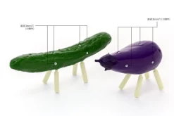 Shoryo Uma Plastic Model Cucumber & Eggplant Plastic Model Kit