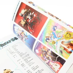 Show By Rock!! Pia Mook w/ Bonus Poster, Cards & Bromide