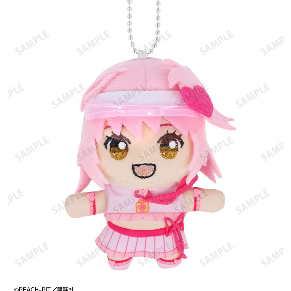 Shugo Chara! Chokonto! Plushie Mascot Amulet Heart & Black Lynx Set