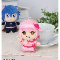 Shugo Chara! Chokonto! Plushie Mascot Amulet Heart & Black Lynx Set