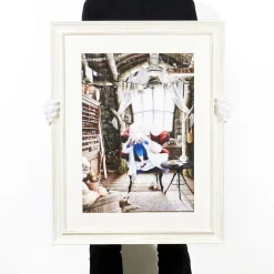 Sink into Medicine and Oranges Reproduction Art Print