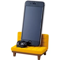 Sleeping Cat on Couch Smartphone Stand