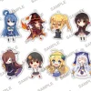 Sneaker Bunko 30th Anniversary Konosuba: God's Blessing on This Wonderful World! Collectable Acrylic Keychain Box Set