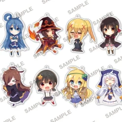 Sneaker Bunko 30th Anniversary Konosuba: God's Blessing on This Wonderful World! Collectable Acrylic Keychain Box Set