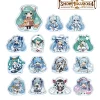 Snow Miku 2024 Art by Binchou Maguro Trading Acrylic Sticker Box Set