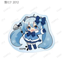 Snow Miku 2024 Art by Binchou Maguro Trading Acrylic Sticker Box Set