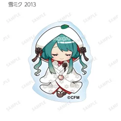Snow Miku 2024 Art by Binchou Maguro Trading Acrylic Sticker Box Set