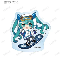 Snow Miku 2024 Art by Binchou Maguro Trading Acrylic Sticker Box Set