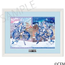 Snow Miku x Hirohako Chara-fine Graph Hirohako Art by Murakami Yuichi