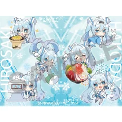 Snow Miku x Hirohako Clear File Folder Hirohako