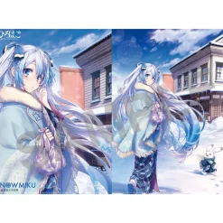 Snow Miku x Hirohako Clear File Folder Hakodate