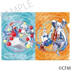 Snow Miku x Hirohako Clear File Folder Hirohako Art by NEGI