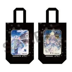 Snow Miku x Hirohako Polyester Canvas Kimono Tote Bag Hirohako - Art by Shie Nanahara / Maou