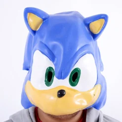 Sonic 3/4 Vinyl Mask - Adult