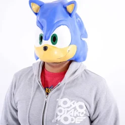 Sonic 3/4 Vinyl Mask - Adult