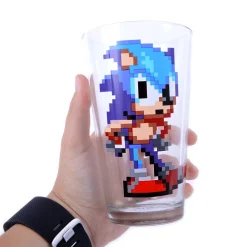 Sonic 8-Bit Pint Glass