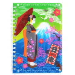 Souvenir Japan 3D Spiral Notebooks