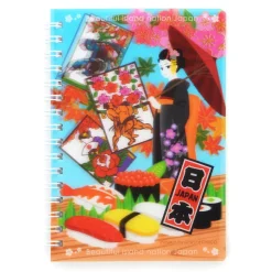 Souvenir Japan 3D Spiral Notebooks