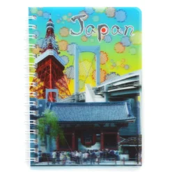 Souvenir Japan 3D Spiral Notebooks