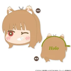 Spice & Wolf Mofumofu Face Coin Case Holo: Wink Ver.