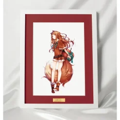 Spice and Wolf Jyuu Ayakura Illustration Chara Fine Graph Collection