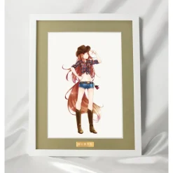Spice and Wolf Jyuu Ayakura Illustration Holo Western Girl Ver. Chara Fine Graph