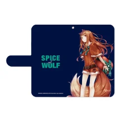 Spice and Wolf Jyuu Ayakura Illustration Holo: Santa Ver. Book-Style Smartphone Case