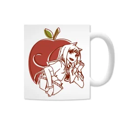 Spice and Wolf Jyuu Ayakura Illustration Mug